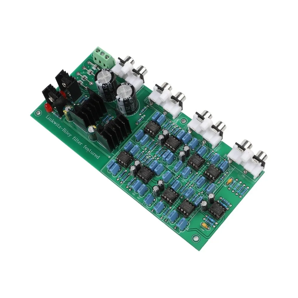 Advanced 3 Way Crossover Board with Adjustable Frequency Points for Enhanced Audio Performance 6 Channel Output