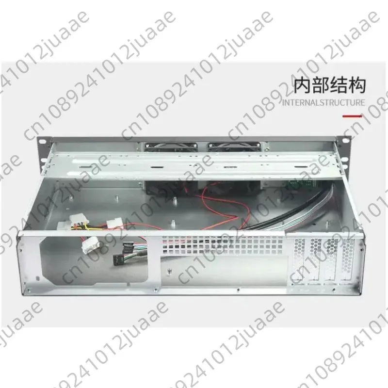 2U chassis 300MM long ATX power supply MATX main board large fan power supply 1.0 galvanized steel industrial computer