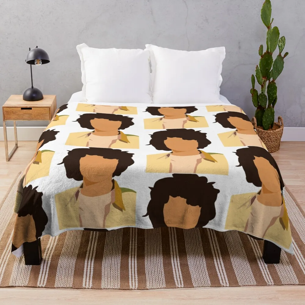 

Finn Wolfhard Throw Blanket Warm Flannel Blanket for Couch Chair Bedroom