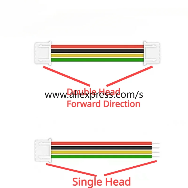 10PCS JST/ZH/PH/XH 1.25MM 1.5MM 2.0MM 2.54MM  Female Plug Connector With Wire 2/3/4/5/6/7/8/10P/12 Pin