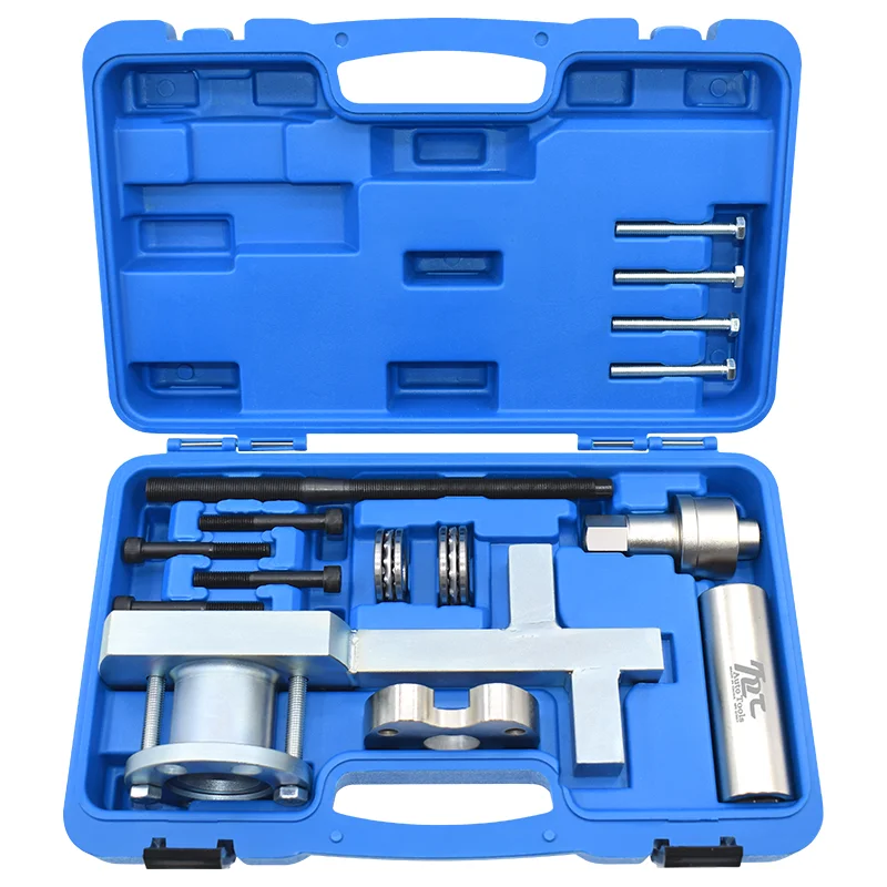 ตัวถอดพูลเลย์เพลาข้อเหวี่ยง Land Rover 5.0 3.0T, เครื่องมือจัดตั้งระบบไทม์มิ่งเฉพาะทางสำหรับถอดพูลเลย์เพลาข้อเหวี่ยงและล้อสายพาน