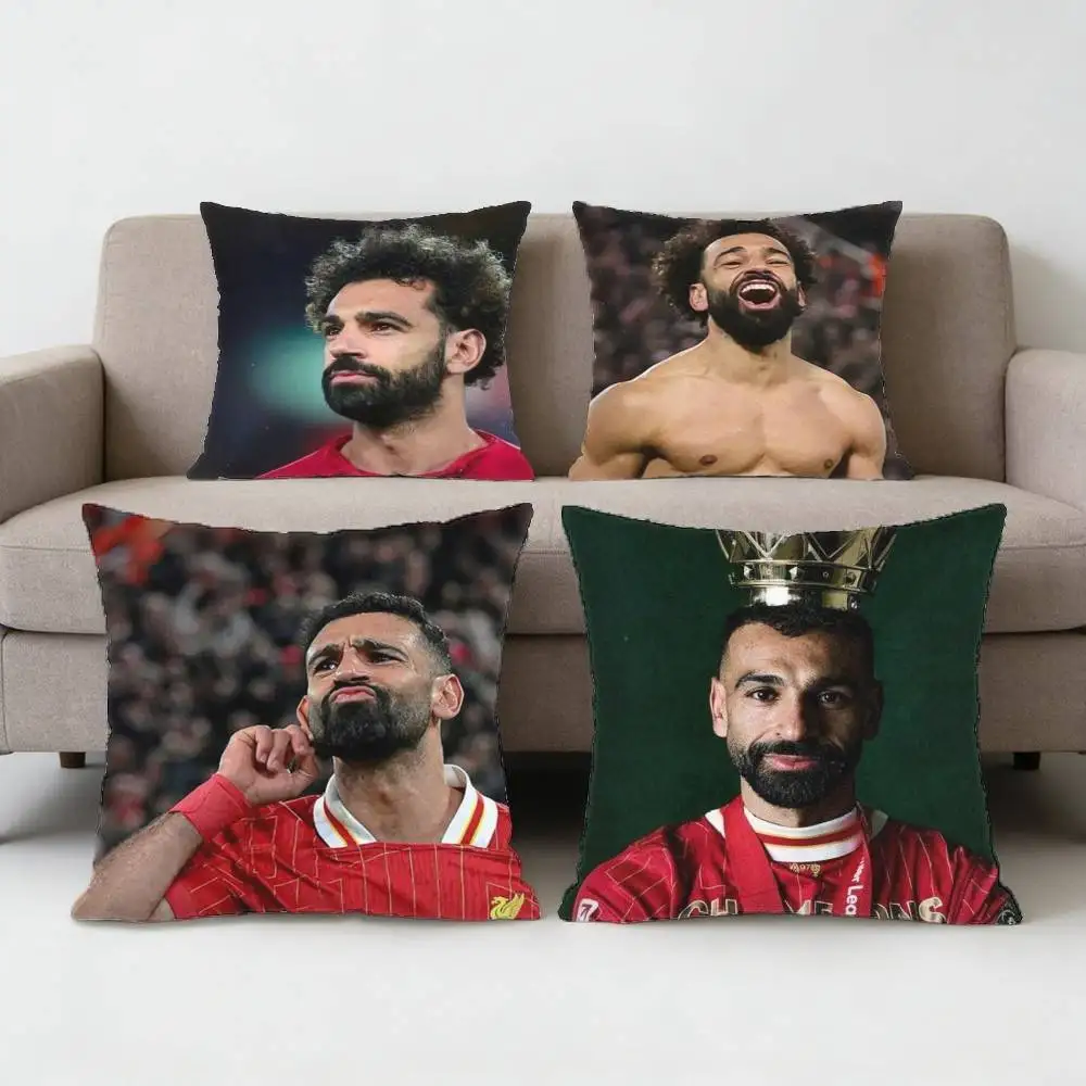 

Наволочка Mo-Mohamed Salah Egypt для дивана, гостиной, спальни, изголовья кровати, подушка-спинка, квадратная подушка для сна