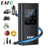 EAFC 150PSI Portable Car Air Compressor Wireless/Wired Electric Tire Inflator Pump For Motorcycle Bicycle Boat Car Tire Ball