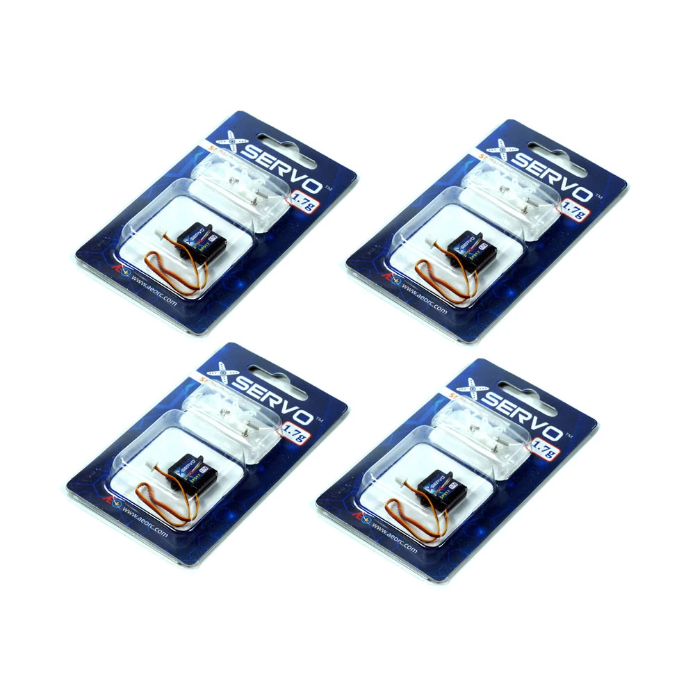 AEORC X-Servo 1.7g 1.00Pin (PZ) Receiver with RX142 S-FHSS Kit for RC Airplane Model Mini Servo DSM2/X  FRSKY SP017B