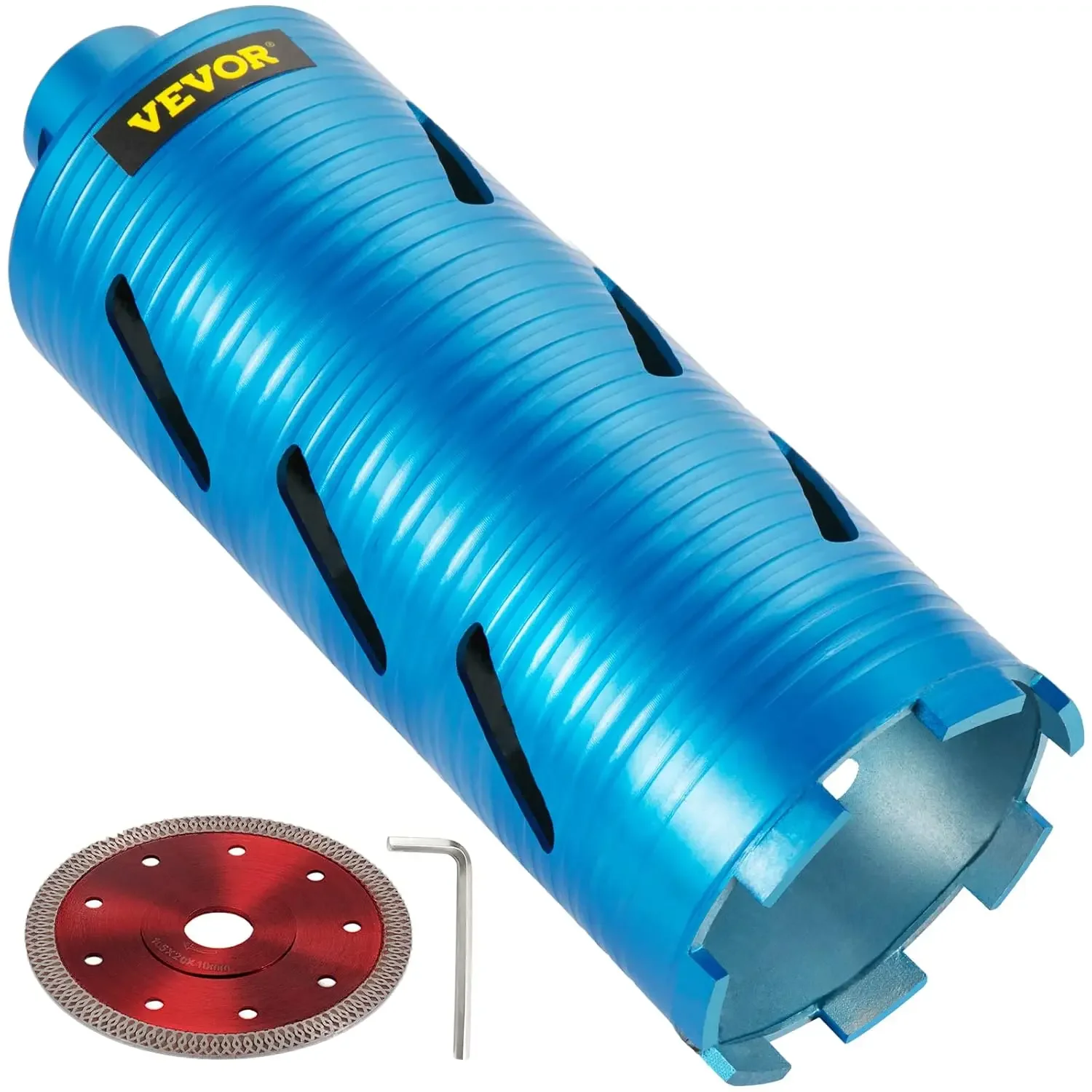 

Diamond Core Drill, 4"/101mm Diameter Core Drill Bit, 9.5"/241mm Concrete Core Drill Bit, 5/8"-11 Thread Core Bit, Dry/Wet Drill