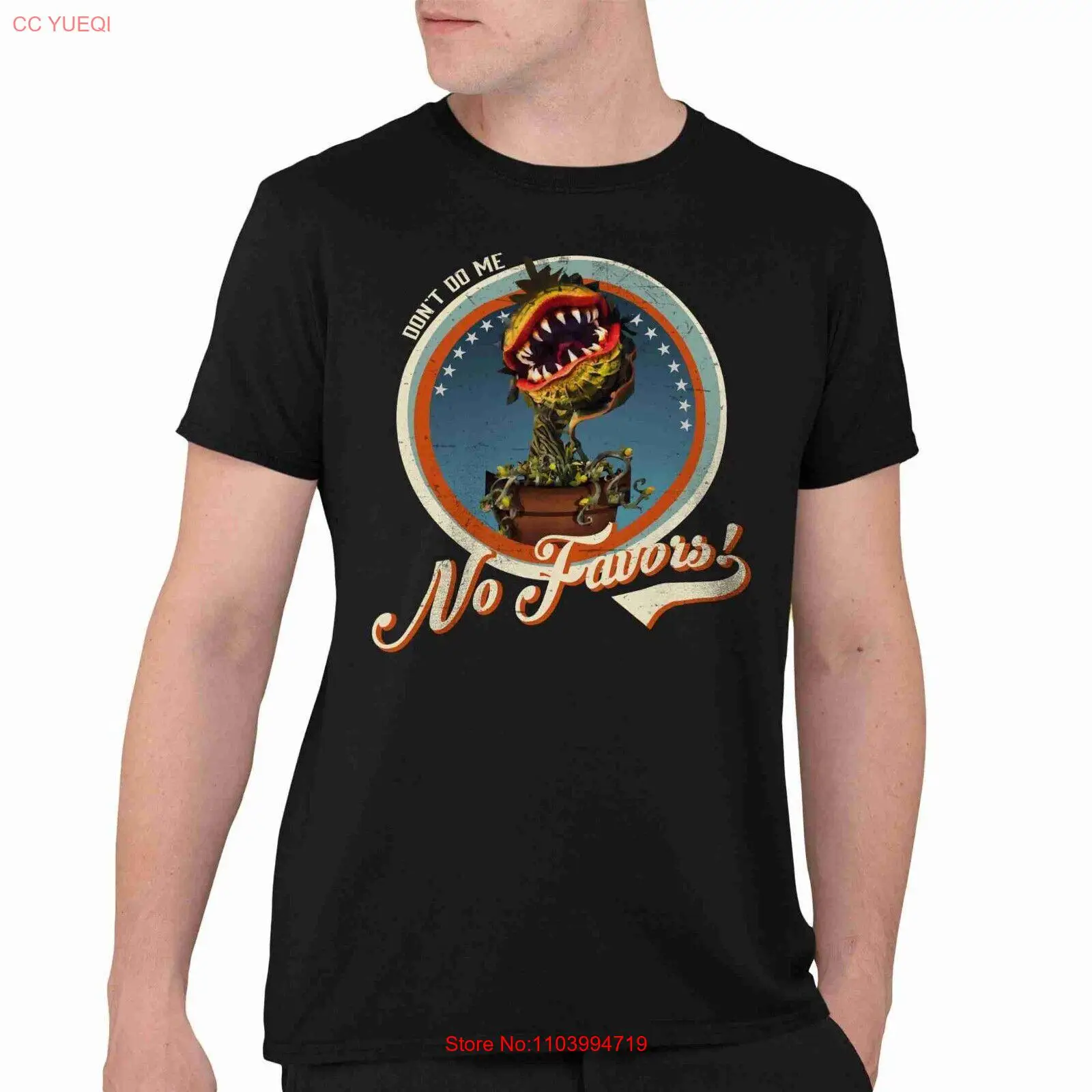 Audrey 2 Little Shop Of Horrors Don't Do Me No Favors Vintage Ribon T-Shirt