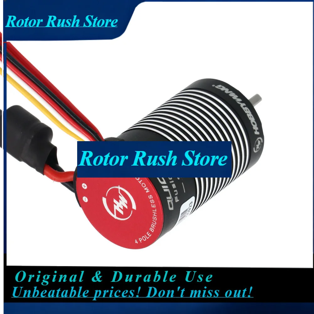 RoRuSHobbywing Quicrun Fusion Mini16 30a 3000kv Brushless Sensored Waterproof Motor Esc 2-in-1 Machine For 1/16 1/18 Rc Car Craw