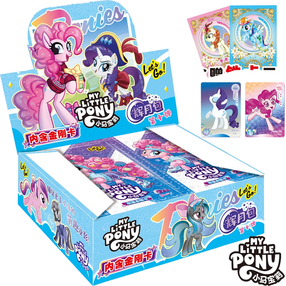 

My Little Pony Collection Card For Children Cute And Funny Party Twilight Sparkle Exquisite Rare Limited Game Card Table Toys