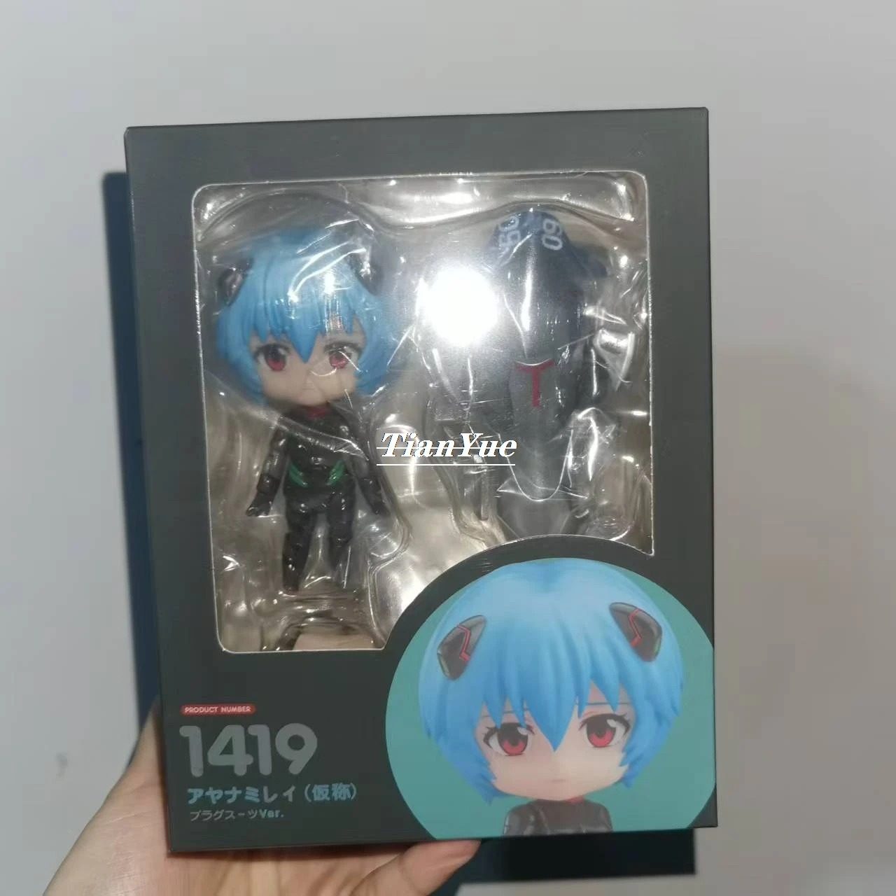 Anime Rei Ayanami Plugsuit version 1419 Asuka Shikinami Langley 1431 Cute girl Articulated Model Figure toy Christmas Gift 10cm