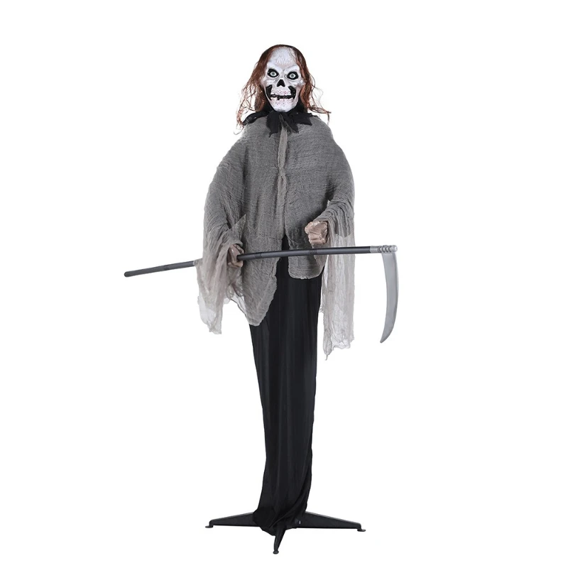 

NPC decorative ornaments, Halloween Diablo reaper tricks and funny props, scary atmosphere decoration