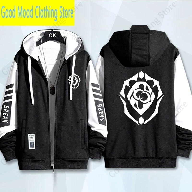 Honkai Star Rail Zipper Hoodie The Destruction Hunt Erudition Anime Print Hoodies Honkai Merch Men Women Autumn Warm Sweatshirt