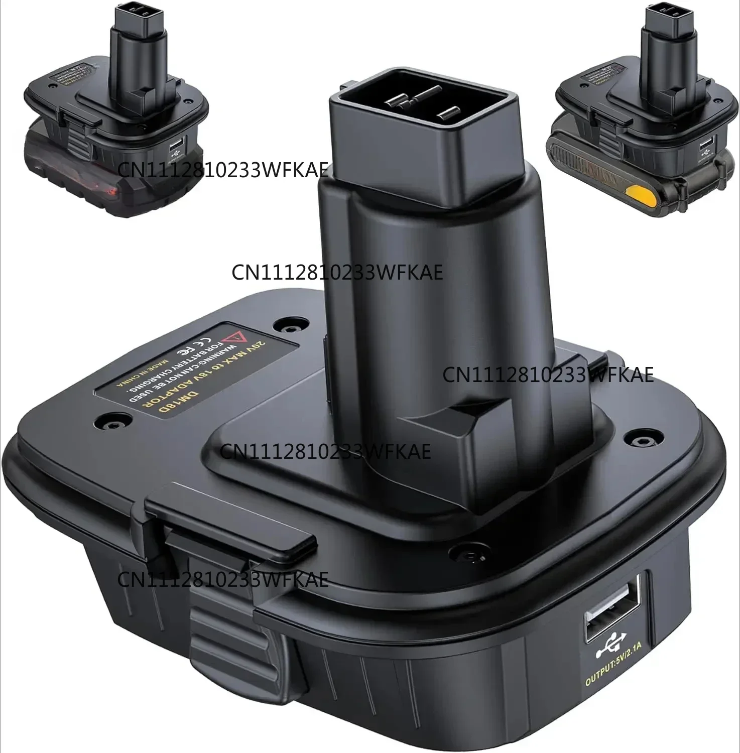 DM18D Converter Battery Adapter for Dewalt 20V For Milwaukee 18V Li-Ion Battery Convert to for Dewalt 18v Ni-Cd Battery tools