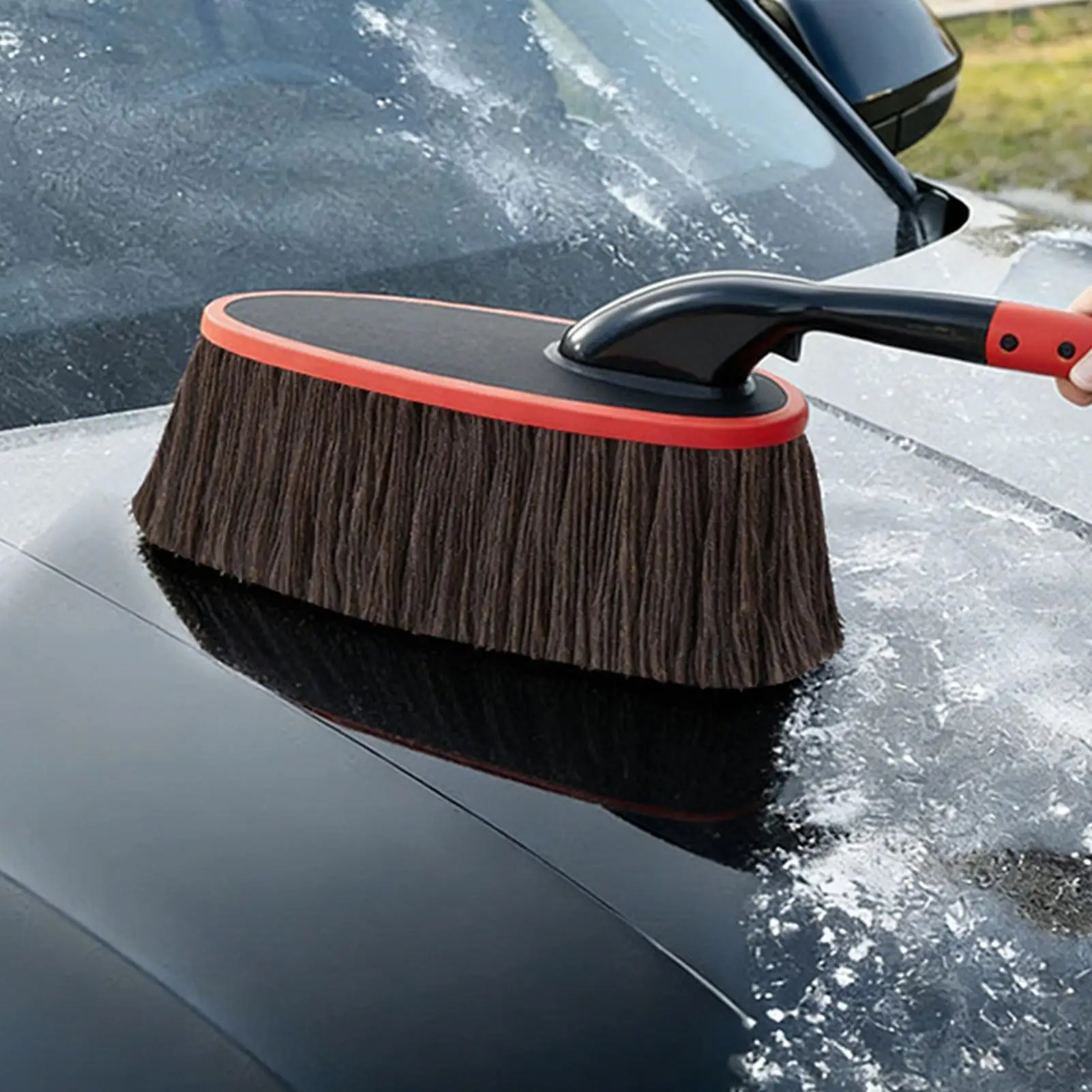 Duster For Car Anti-Static Stain Remover Car Detailing Brush For Trailer RV Automotive Sedan Pickup Motorcycle Yacht ATV