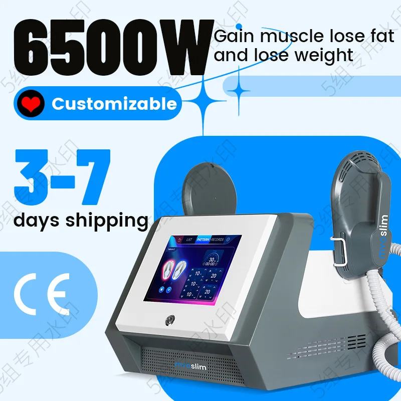

EMS Neo 15T Portable Electromagnetic RF Body Slimming Muscle Stimulate Fat Removal Body Slimming Build Muscle EMS Machine 6500W