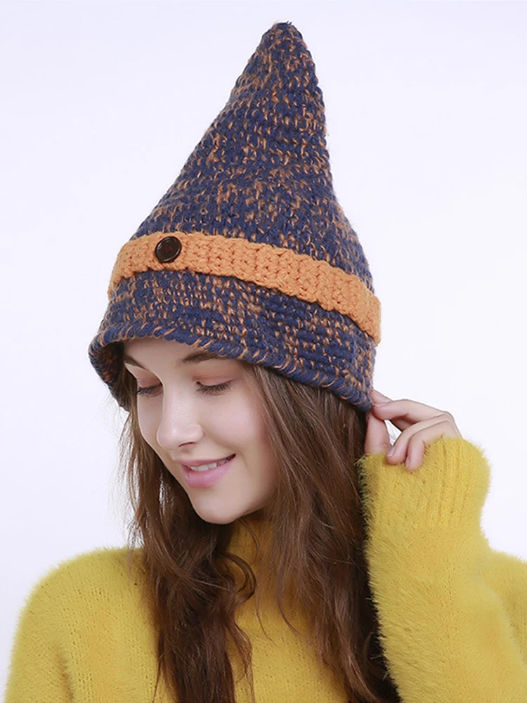 Autumn Winter Women Basic Hat Female Girl 's Ladies Casual Warm Simple Preppy Beanie Hats Knitted Adult Cover Head Caps New