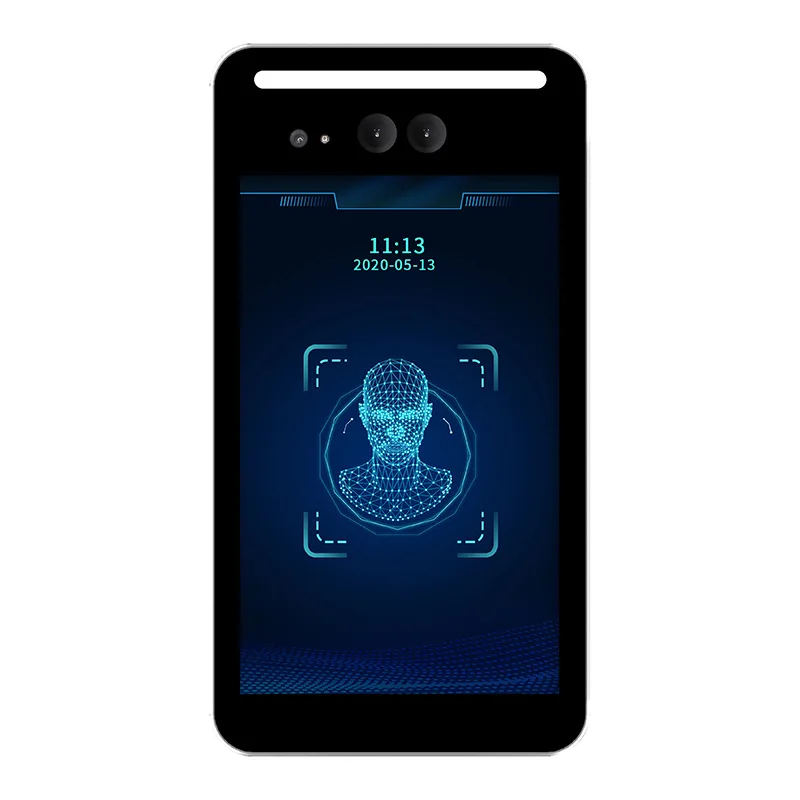Android Waterproof Face Recognition Access Control Machine Brush Face Attendance All-in-One Road Gate Identity Verification