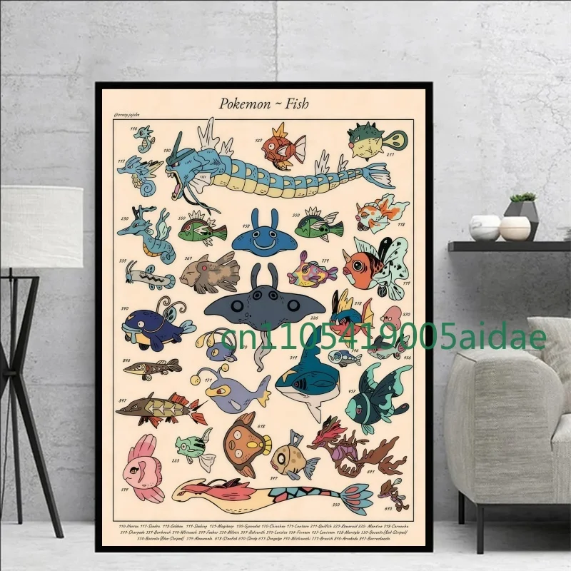 Que o garoto gosta de pokemon pikachu decoração em tela pintura casa moderna sala de estar amigos arte estética cartaz hd