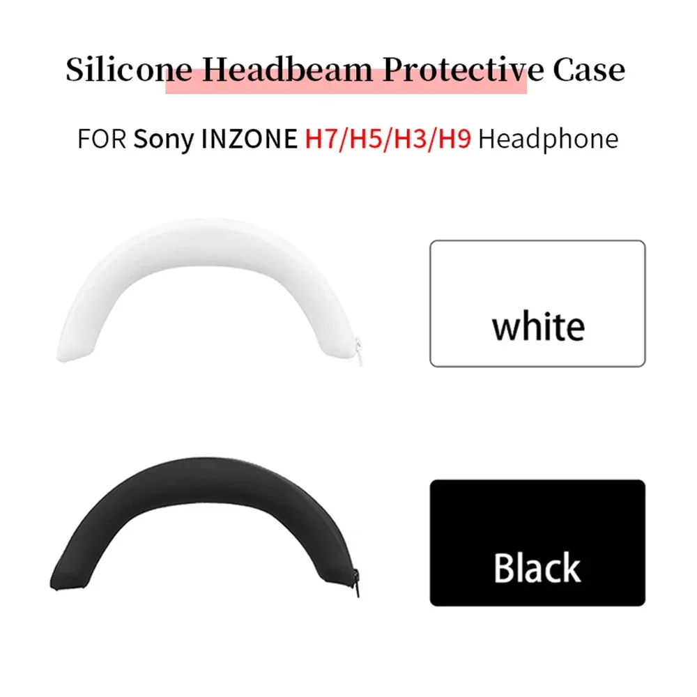 غطاء سماعة الرأس لسوني INZONE H7/H5/H3/H9 سماعة سيليكون واقية سماعة الرأس حامي كم #2