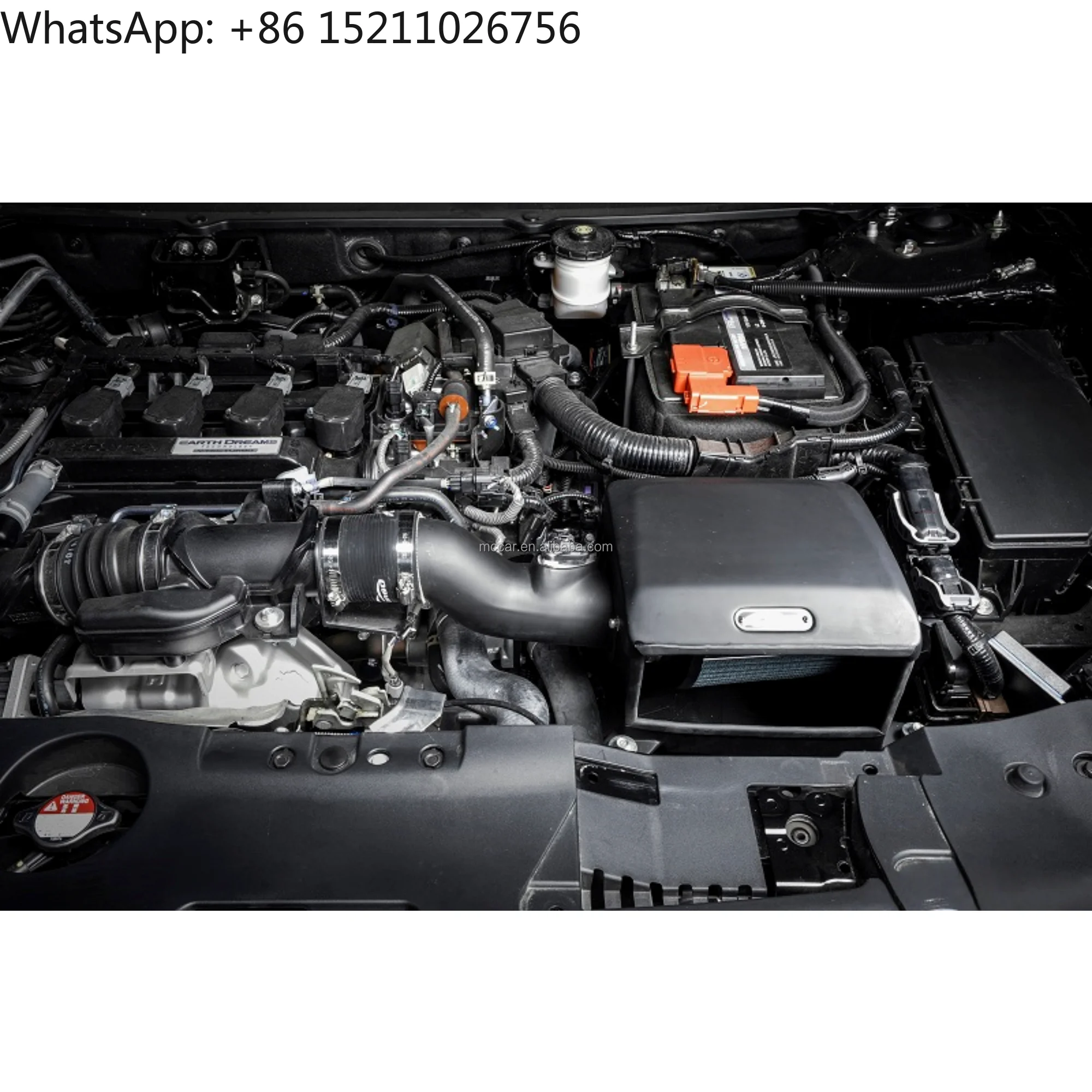 For Faster Response FRP air Intake Manifold for Honda Accord 1.5T 2018+ Street Version Engine air Filter Intake Pipe