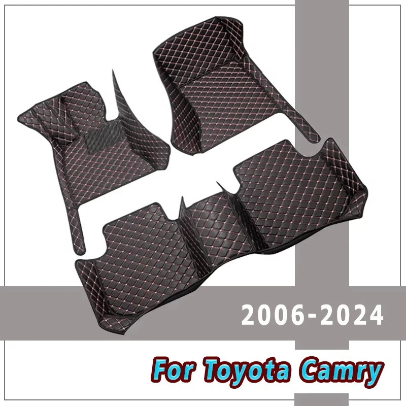 Car Floor Mat For Toyota Camry XV40 XV50 XV70 2024 2023 2022 2021 2020 2019 2018 2017 to 2006 Carpets Auto Interior Accessories