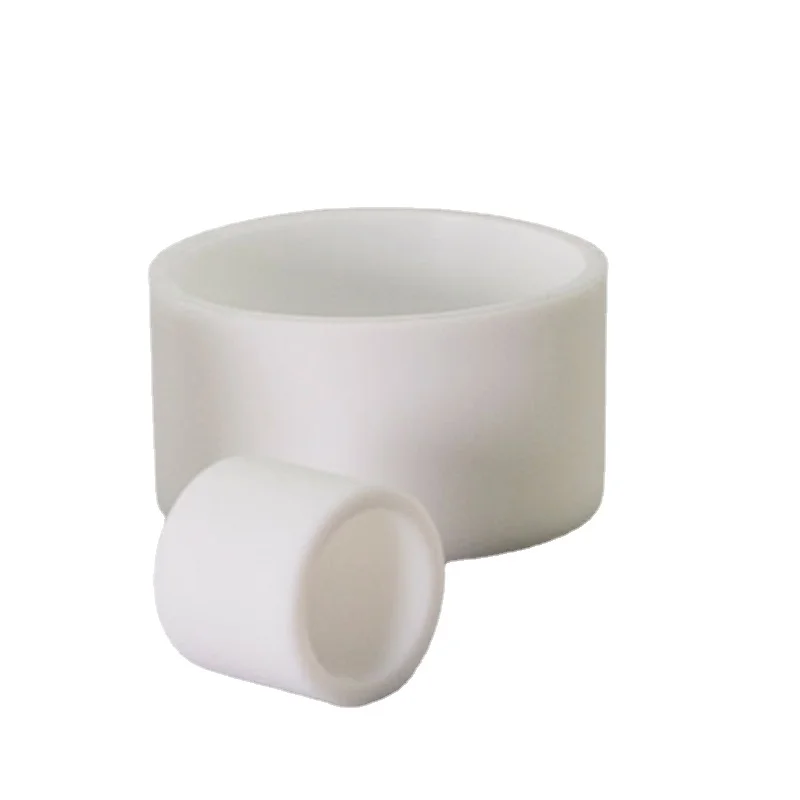  White Silicone rubber cover round steel pipe sleeve end protective cap anti-collision and high temperature resistant 3~68.5mm