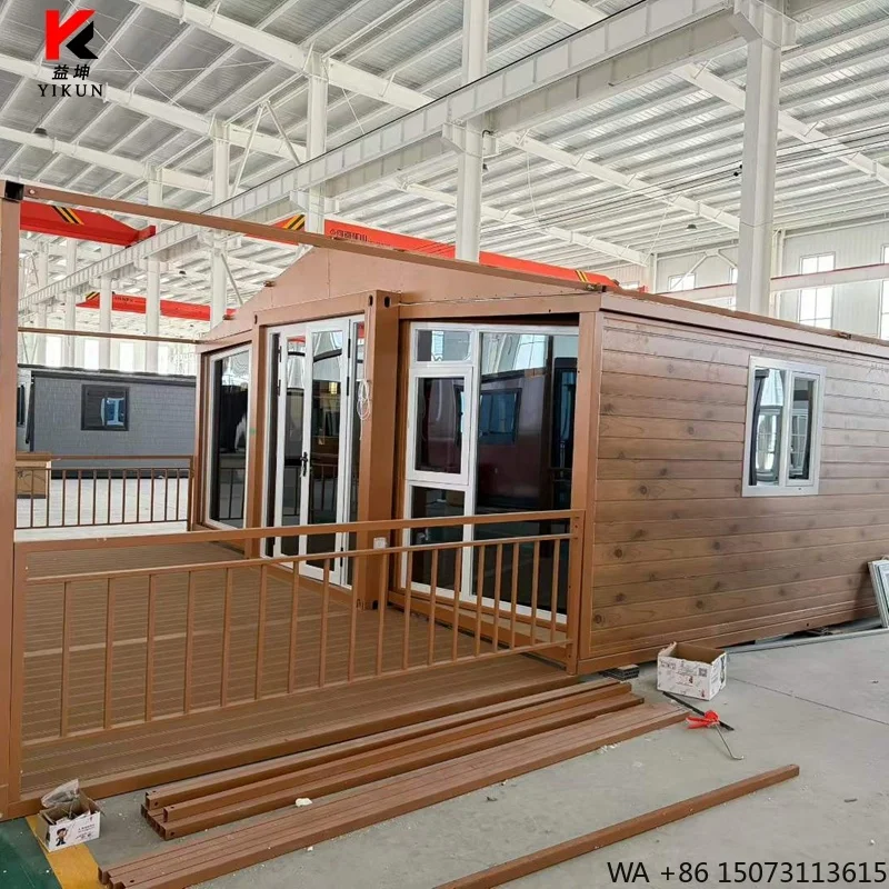 Prefabricated 20Ft 30Ft 40Ft Expandable Container House 2 3 4 Bedrooms Prefab Building Modular Home Casa With Kitchen