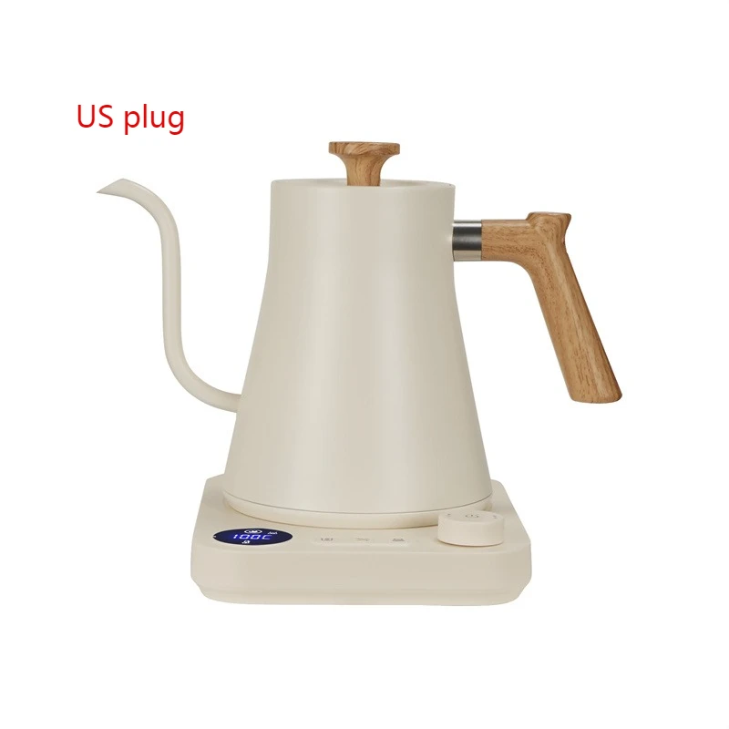 1200W intelligente elektrische waterkoker met constante temperatuur, handgebrouwen koffiepot, zwanenhalspot, gebruikt voor het zetten van melkpoeder