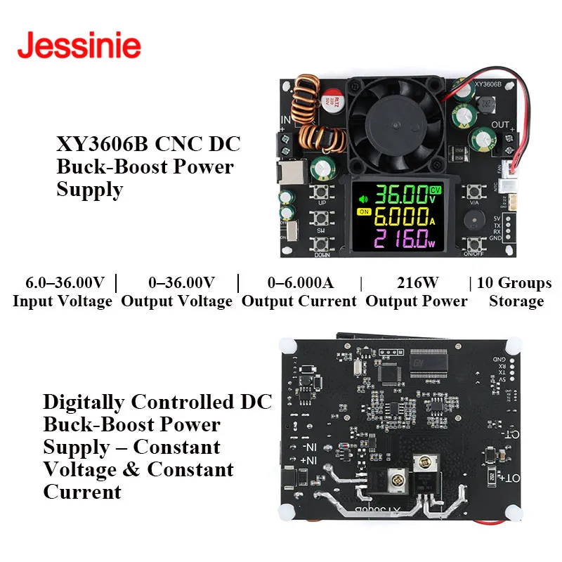 fonte-de-alimentacao-dc-ajustavel-cnc-xy3606b-6a-216w-buck-boost-com-wifi-wfpow-e-rs485-tensao-e-corrente-constantes-para-carregamento-solar