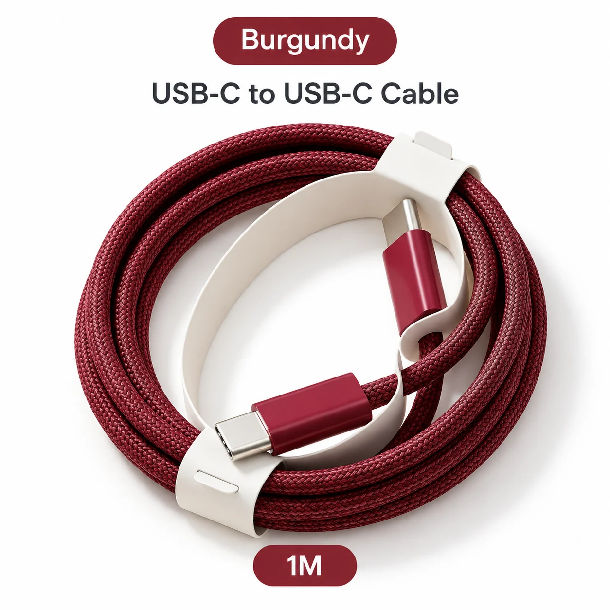 USB C to USB C Cable PD Fast Charging Braided Type C Charger Cord for iPhone 18 17 16 15 Pro Max 1M 8 Colors Data Sync Cable