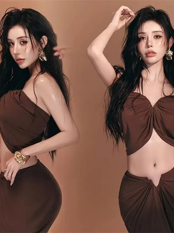 

Slimming Photography Theme Clothing New Arrival Studio Sexy Portrait Emotion High-End Photo Shoot Fashionable Women's Wear