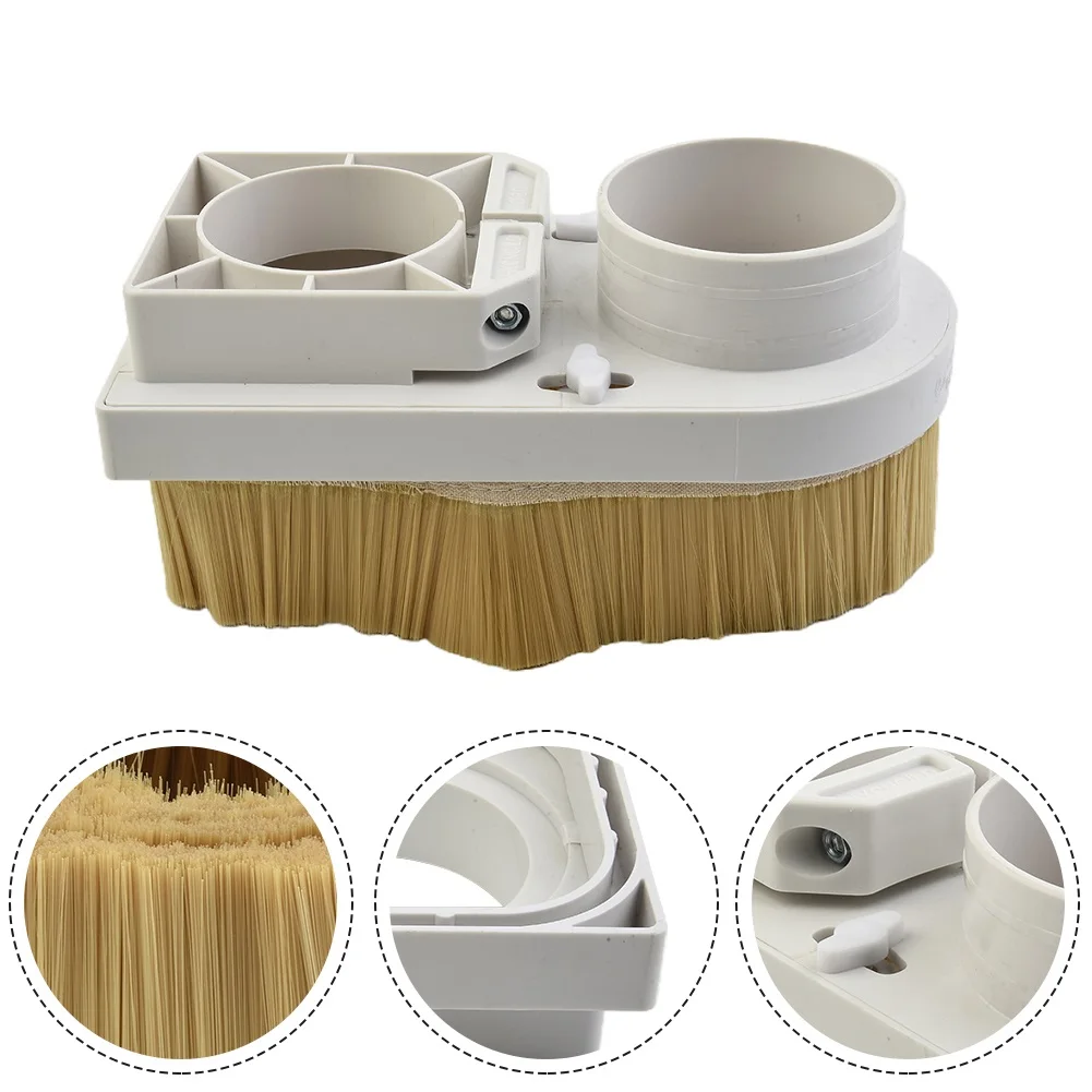 80mm Spindle Dust Shoe Boot Collector For CNC Router Engraving Milling Machine Woodworking Power Tools High Quality