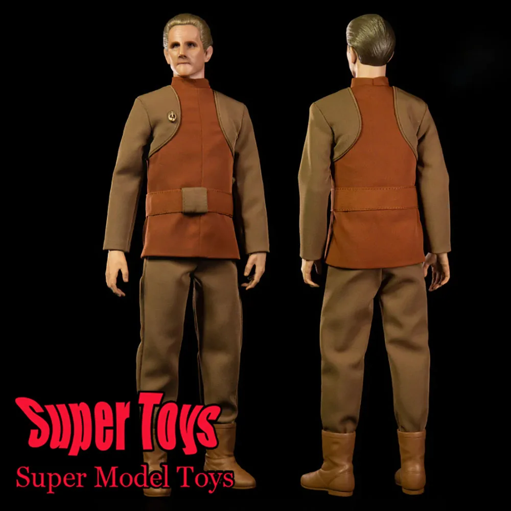 

In Stock 1/6 Scale Male Soldier Odo Rene Auberjonois Dubbing Actors Full Set 12-inch Action Figure Model Gifts Collection