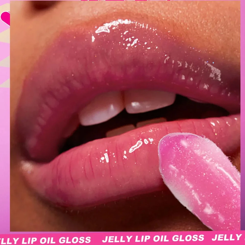 Jelly Lipstick Clear Jules Gloss Hydratant Sexy Plumper, Longue Durée, Brcorporelle, Teinte, Pas de liquide collant, Cosmétiques, Maquillage