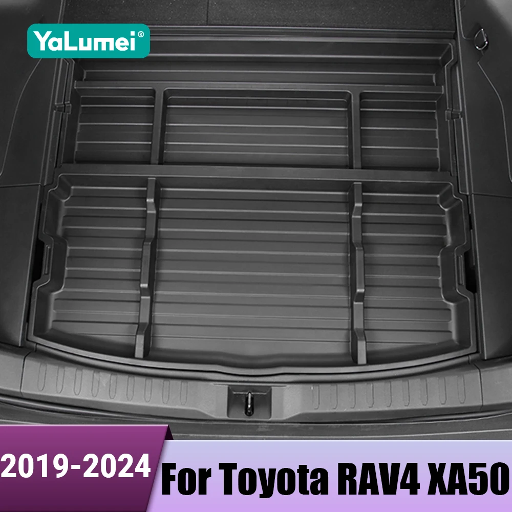 

Car Trunk Storage Box Waterproof Multifunctional Tool Case Organizer For Toyota RAV4 XA50 2019 2020 2021 2022 2023 2024 Hybrid