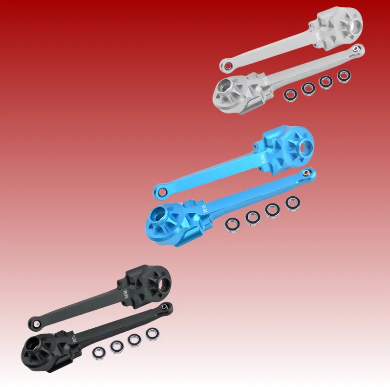 GPM TAMIYA BBX BB-01 Aluminium For 7075 Rear Suspension Arms Larger Bearings