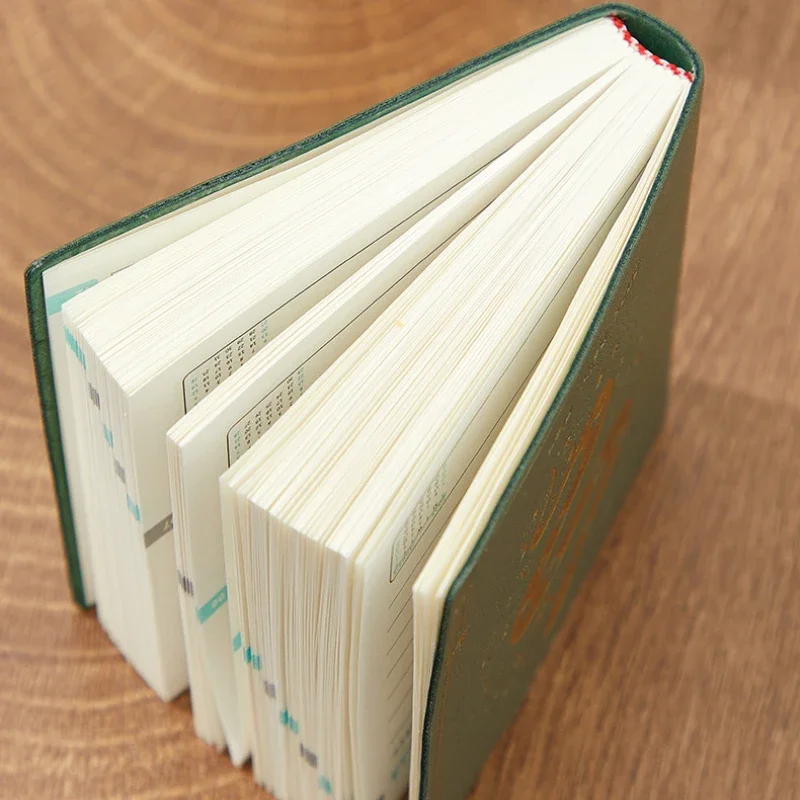 2025 Pocket Calendar Creative Snake Year Notebook Square Portable Small Fresh Business Office Planning Book School Stationeries