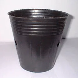 Plant Pot 100pcs Black Starter Container Fruits Thicken Soft Plastic Gardening Pot Reusable for Plants Succulent Flower