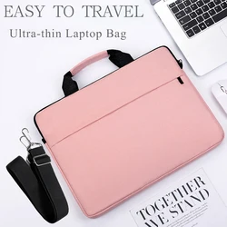 Laptop Bag Women 2025 13.3 14.1 15.6 17 Inch Office Notebook Sleeve Case Travel Computer Handbag Elegant Fashion Luxury