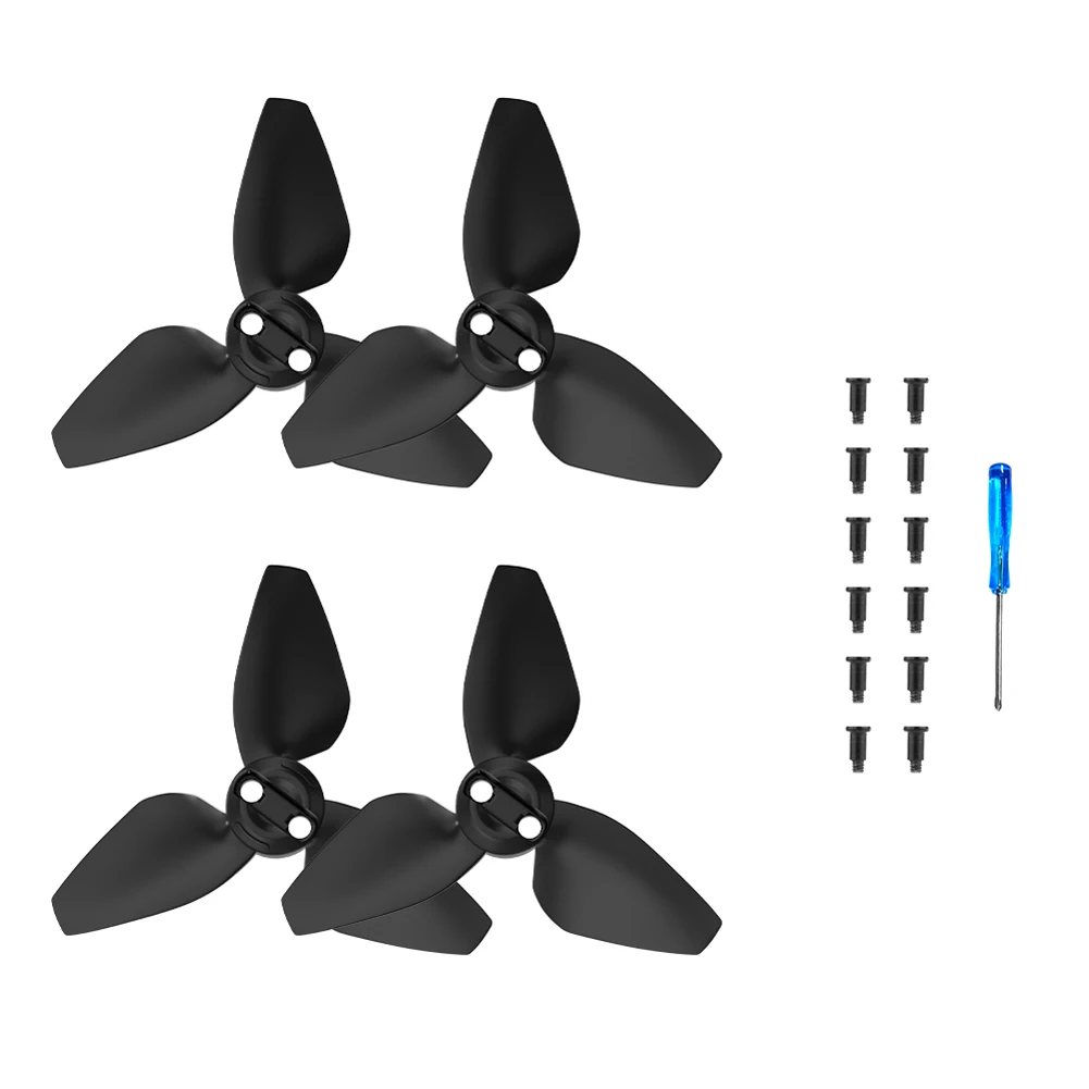 2 Pairs Propellers for DJI Neo Colorful Quick Release Props 
