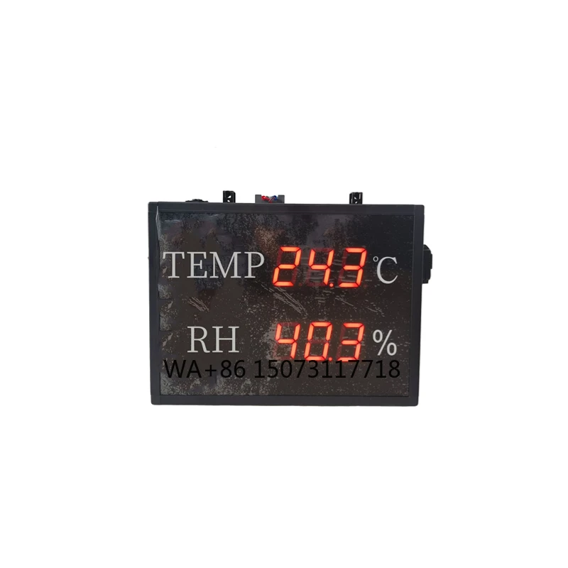 

High Accuracy Digital Thermometer Hygrometer Screen Display for Laboratory Pharmacy Hospital Premium Graphic Displays