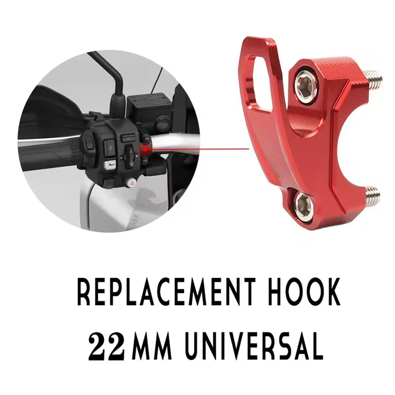 الألومنيوم الفرامل أسطوانة رئيسية حامل دعامة تثبيت مشبك حقيبة هوك خوذة شماعات اكسسوارات ل DAX125 DAX ST125 2022 2023 2024 2025 #3