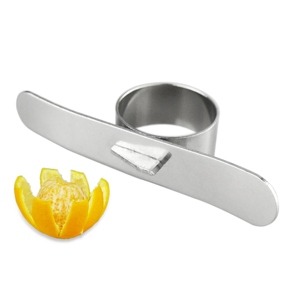 

Orange Peeler Ring Stainless Steel Citrus Fruit Tool Lemon Grapefruit Slicer Kitchen Gadget Vegetable Aid Opener