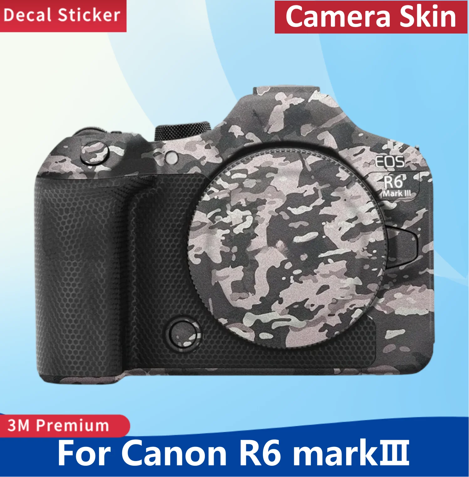 For Canon R6 markⅢ Camera Sticker Protective Skin Decal Film Anti-Scratch Protector Coat R6M3