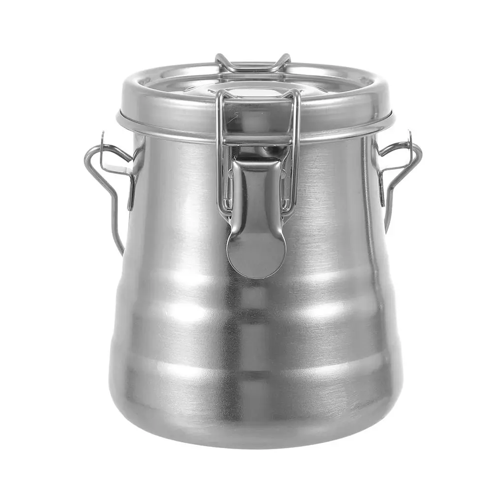 Stainless Steel Airtight Brush Washer Leak-Proof Portable Wash Pen Bucket Handle Removable Screen Insert