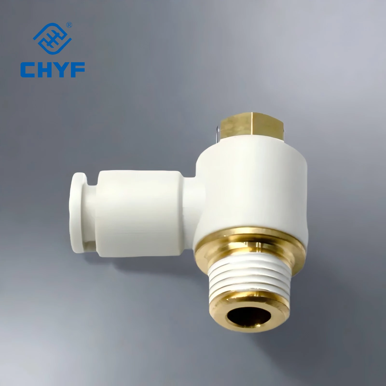 

KQ2V Series Metric Size One-touch Fittings Universal Male Elbow