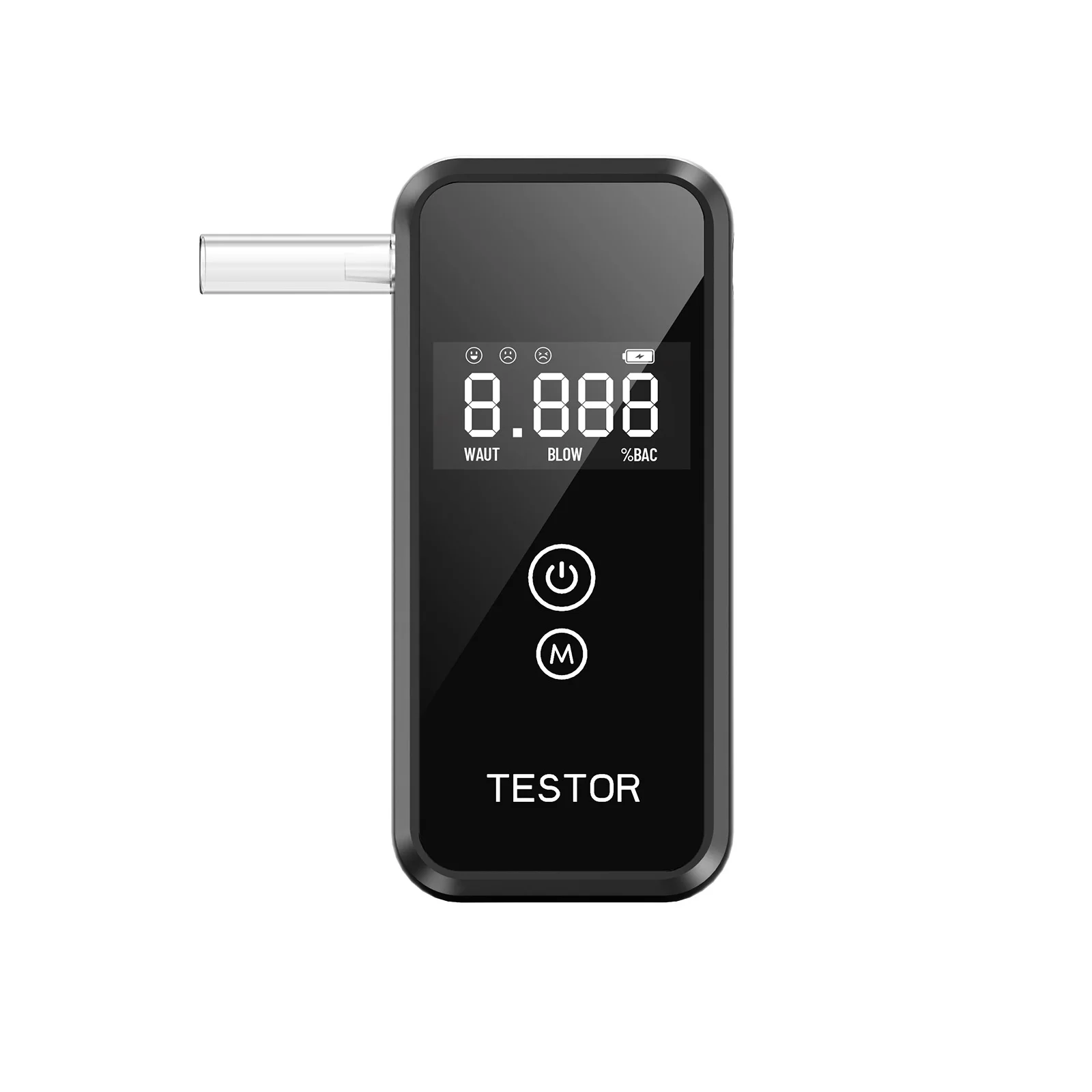 Professional Digital Breathalyzer High Accuracy Alcohol Tester Portable Breath Alcohol Detector with LCD Screen