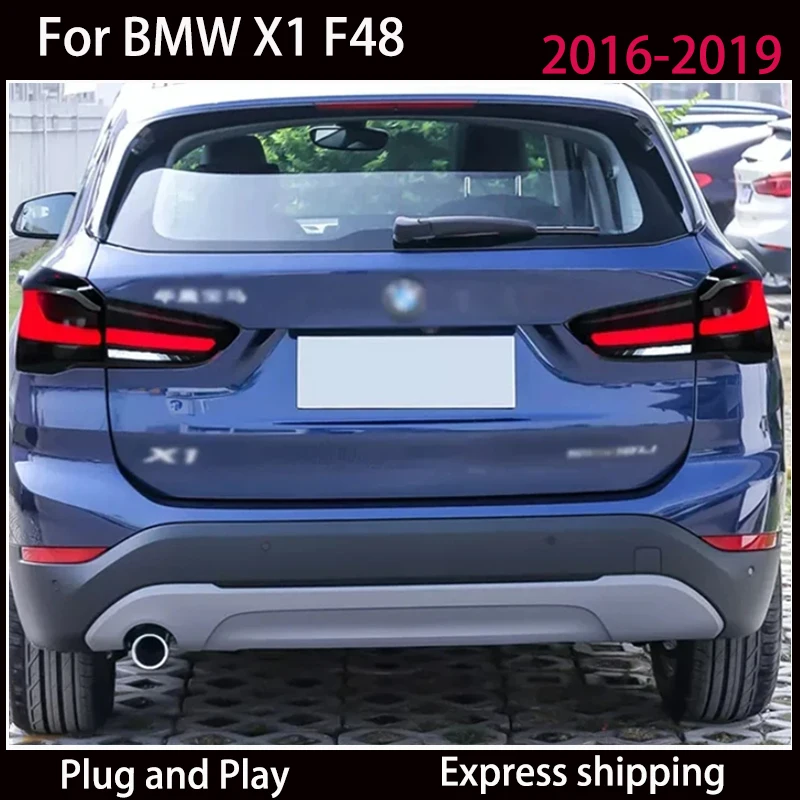 

LED Car Taillights Replacement For BMW X1 2016-2017-2018-2019 F48 F49 Auto Back Lamps Assembly Plug and Play Tools Accessories