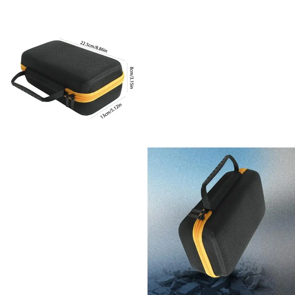 Organized Multimeter Travel Secure Zippered System All Accessories Storage