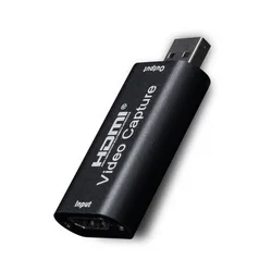 4K HDMI-compatible USB 2.0 Video Capture Card Video Grabber Live Streaming Box Recording for PS4 XBOX Phone Game DVD HD Camera
