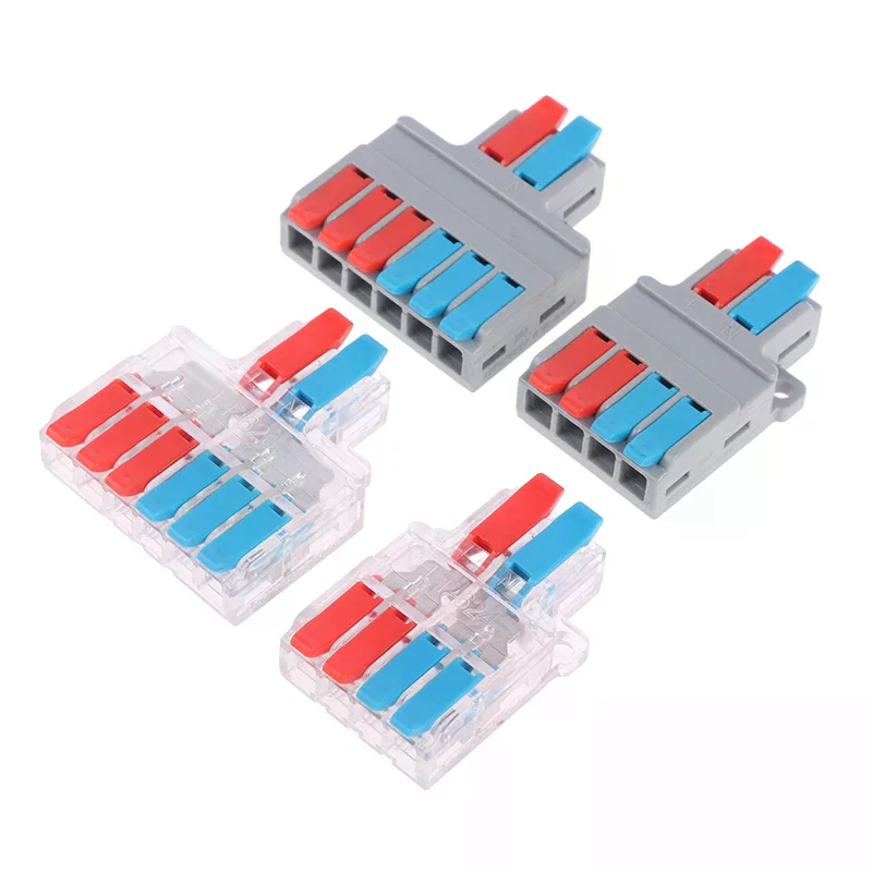 【New】Quick Splitter 2 In 4/6 Out Wire Connector Universal Wiring Cable Connector